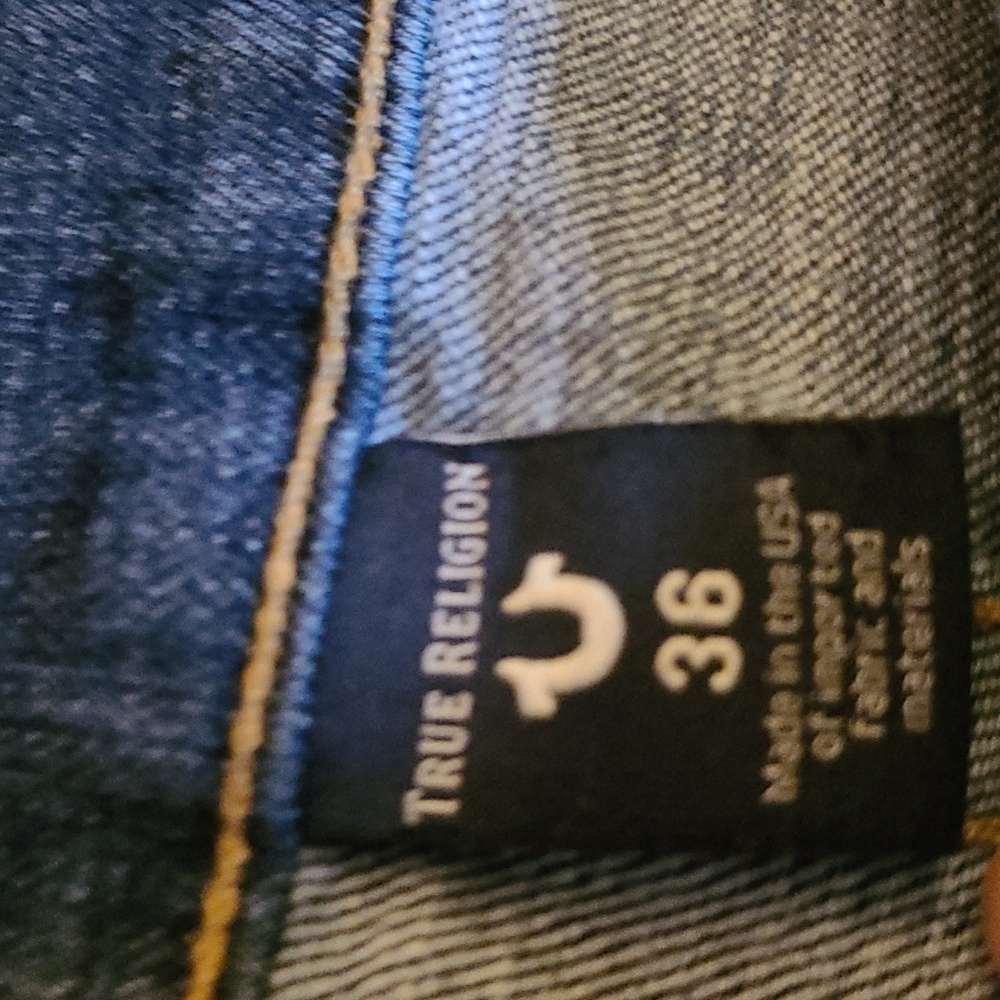 True Religion Skinny Ankle Jeans - 36x32 - Picture 4 of 6